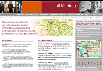 Web MapInfo